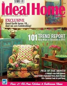 The Ideal Home and Garden Magazine January 2015 (True PDF)