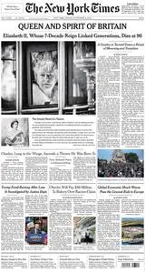 The New York Times - 9 September 2022