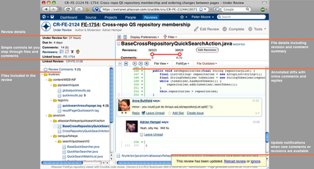 Atlassian FishEye and Crucible v2.0.4