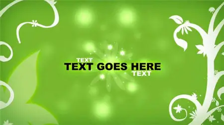 After Effects Project – DropDrop Ornamentally Green