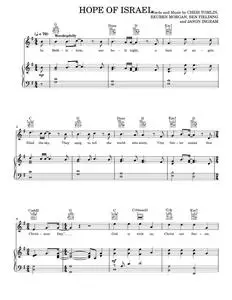 Hope Of Israel - Brenton Brown, Chris Tomlin (Piano-Vocal-Guitar)