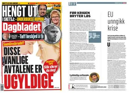 Dagbladet – 18. juli 2019
