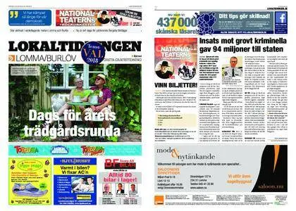 Lokaltidningen Lommabladet – 23 juni 2018