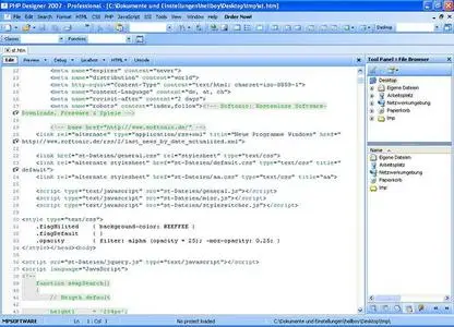 PHP Designer 2008 Professional v6.0.2.0