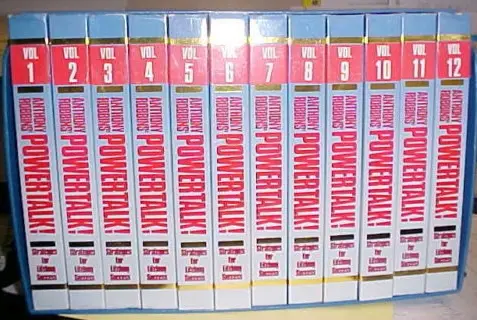 Anthony Robbins' "Power-Talk" - Strategies for Lifelong Success 24-cassette Set in 12 Albums