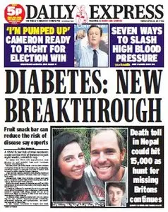 Daily Express - 28 Tuesday April 2015