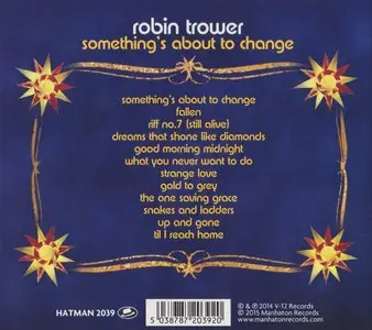 Robin Trower - Something's About To Change (2015)