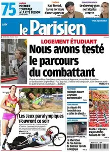 Le Parisien + Cahier Paris du Mercredi 29 Aout 2012