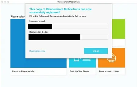 Wondershare MobileTrans for Mac 6.0.0 Multilangual Mac OS X