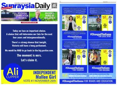 Sunraysia Daily – November 26, 2022