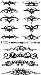 Vectors - Various Stylish Tatoo 22