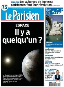 Le Parisien du Samedi 25 Juillet 2015
