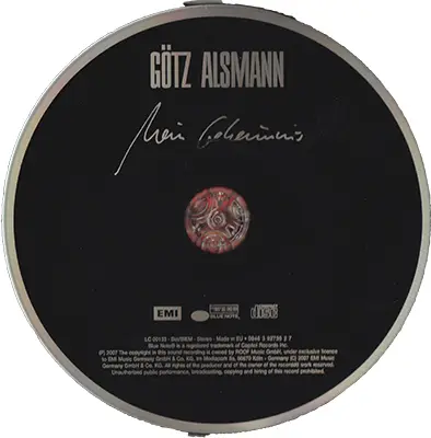Götz Alsmann - Mein Geheimnis (2007)