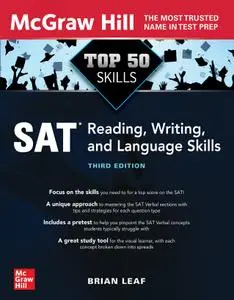 Top 50 SAT Reading, Writing, and Language Skills, 3rd Edition