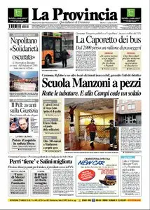 LA PROVINCIA DI CREMONA 12 GENNAIO 2010