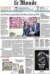 Le Monde du Jeudi, 27. Mars 2014