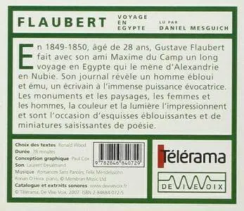 Gustave Flaubert, "Voyage en Egypte"