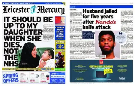 Leicester Mercury – March 11, 2020