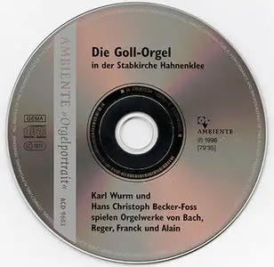 Karl Wurm & Christoph Becker-Foss - Orgelmusik in der Stabkirche Hahnenklee (1996)