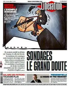 Liberation - Mardi 15 Novembre 2016