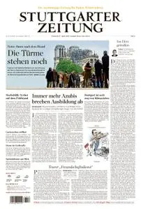 Stuttgarter Zeitung Kreisausgabe Rems-Murr - 17. April 2019