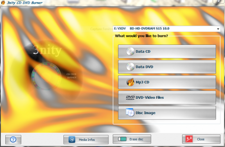 3nity CD DVD Burner 4.1.0.0