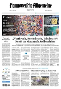 Hannoversche Allgemeine Zeitung - 31 Januar 2025