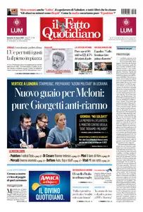 Il Fatto Quotidiano - 16 Marzo 2025