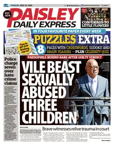 Paisley Daily Express - 15 July 2025