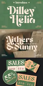 CF - Dilley Helia Font 116328941