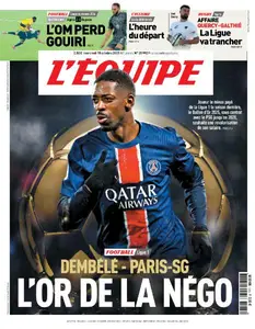 L’equipe du Mercredi 15 Octobre 2025