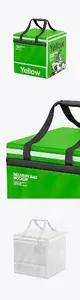 Polyester Delivery Bag Mockup 66538