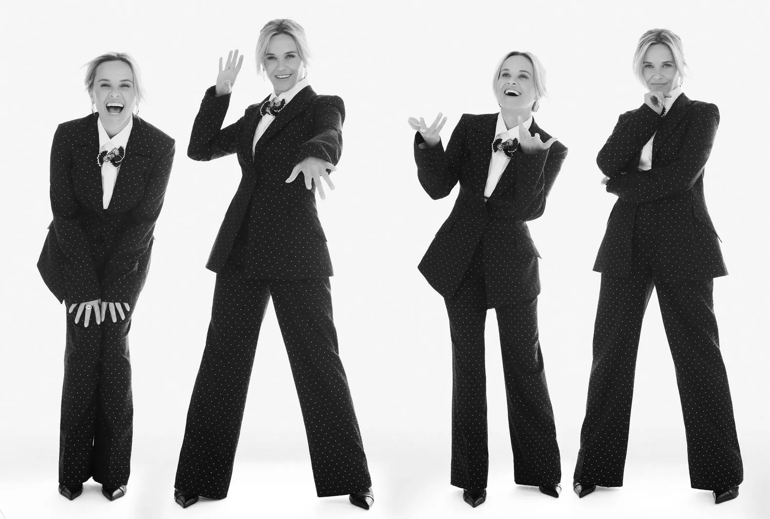 Reese Witherspoon by Alexi Lubomirski for Harpers Bazaar December 2025/January 2026