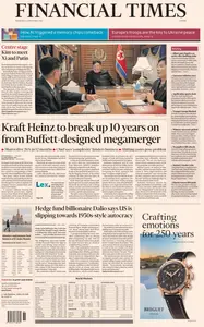 Financial Times Europe - 3 September 2025