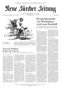 Neue Zürcher Zeitung (International) - 21 August 2025