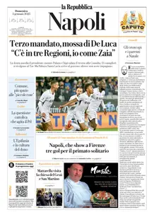 la Repubblica Napoli - 5 Gennaio 2025