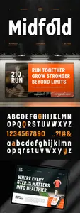 Midfold - Modern Sans Serif Display Font T2Y76ZP
