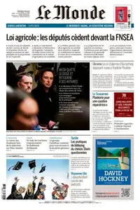 Le Monde du Mercredi 28 Mai 2025