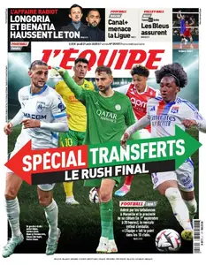 L’equipe du Jeudi 21 Août 2025