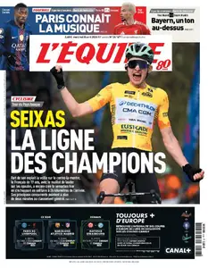L’equipe du Mercredi 8 Avril 2026
