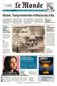 Le Monde du Dimanche 19 et Lundi 20 Octobre 2025