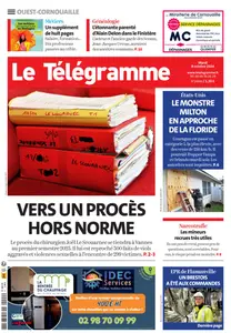 Le Télégramme Ouest Cornouaille - 8 Octobre 2024