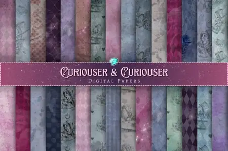 Curiouser & Curiouser - 30 Textures Pack