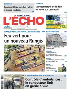 L'Echo Le Régional - 9 Octobre 2024