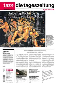 taz die tageszeitung  - 08 Januar 2025