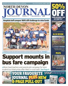 North Devon Journal - 18 September 2025