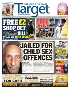 East Coast and Wolds Target - 20 August 2025