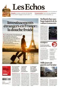 Les Echos du Mardi 19 Novembre 2024