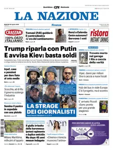 La Nazione Firenze - 26 Agosto 2025