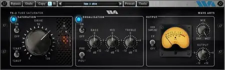 Wave Arts Tube Saturator 2 v2.18